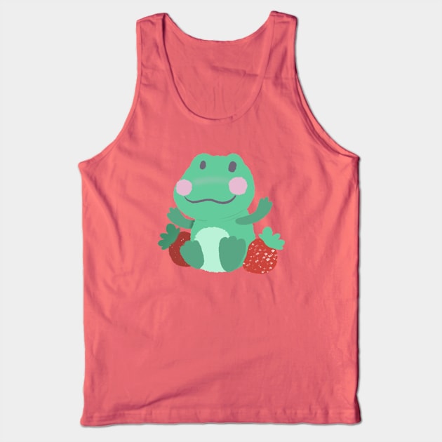 Froggie cutie Tank Top by AmyNewBlue